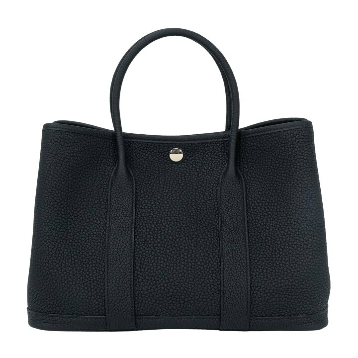 楽天市場】HERMES エルメス ガーデンパーティ 30 TPM 黒 (ブラック 