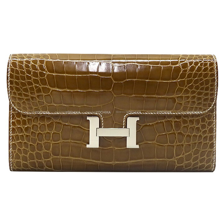 楽天市場】HERMES エルメス コンスタンスロング フィセル クロコダイル  