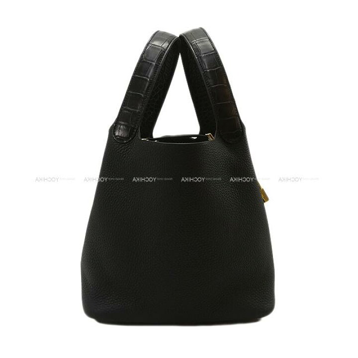 楽天市場】HERMES エルメス ピコタンロック 22 MM タッチ 黒 (ブラック 