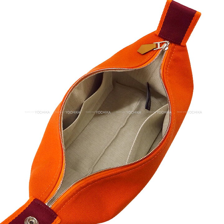 楽天市場】HERMES エルメス ブリッドアブラック PM フーオレンジ  