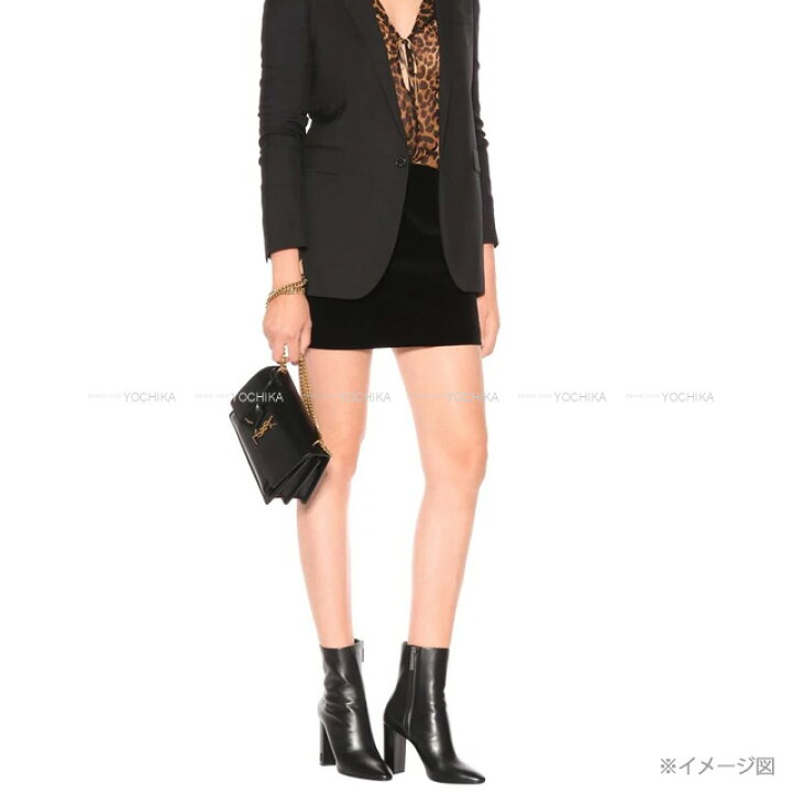 楽天市場】SAINT LAURENT サンローラン ルー95 アンクルブーツ YSLロゴ 