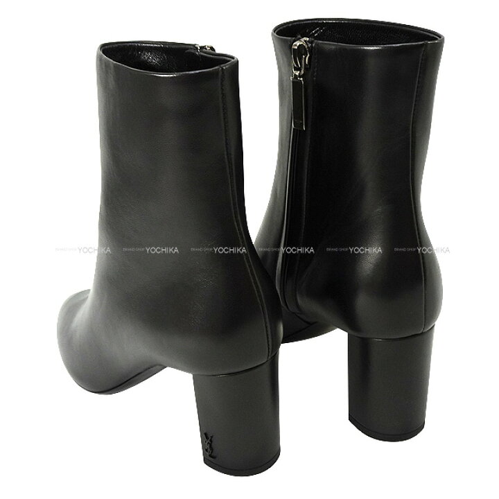 楽天市場】SAINT LAURENT サンローラン ルー95 アンクルブーツ YSLロゴ 