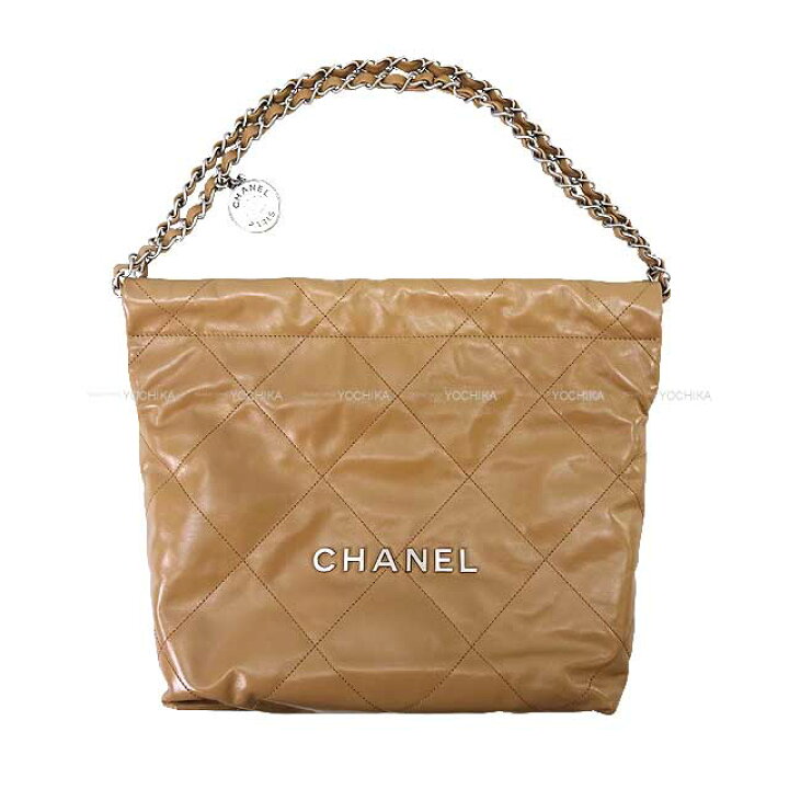 楽天市場】CHANEL シャネル 22 マトラッセ メダルチャーム付き 