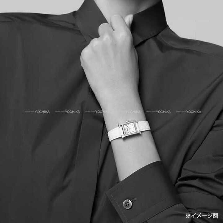 楽天市場】HERMES エルメス Hウォッチ ミニ 21mm プリュムティ ダイヤ 