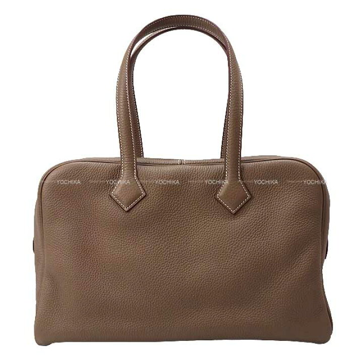 楽天市場】HERMES エルメス ヴィクトリア フールトゥ 35 エトープ 