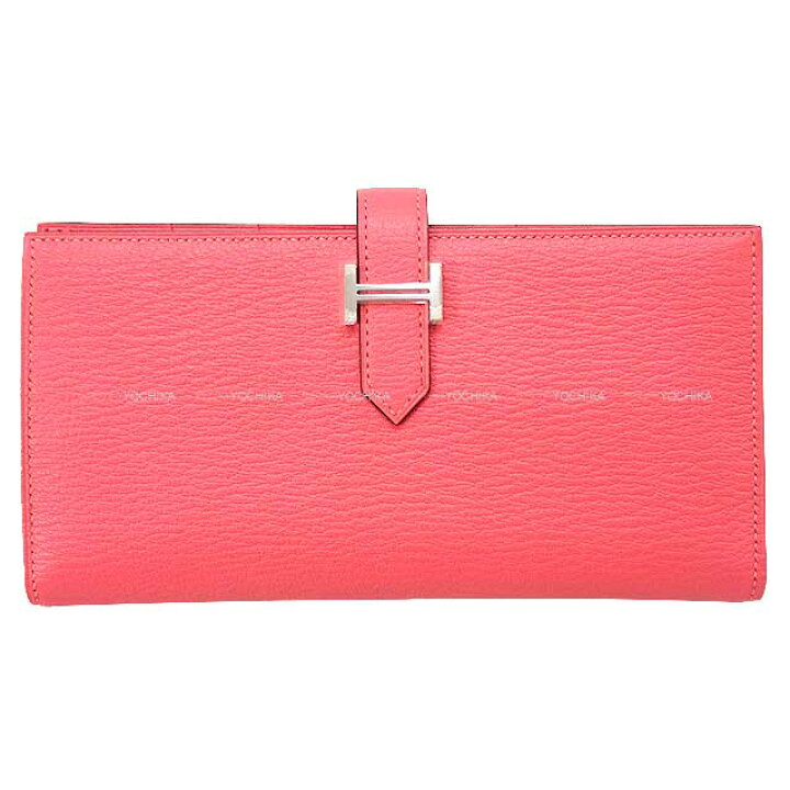 楽天市場】HERMES エルメス ベアンスフレ ローズアザレ シェーブルミゾ 
