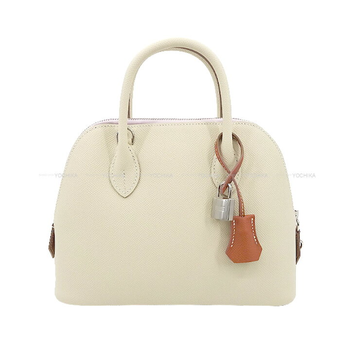 楽天市場】HERMES エルメス ボリード1923 25 トリコロール クレ 