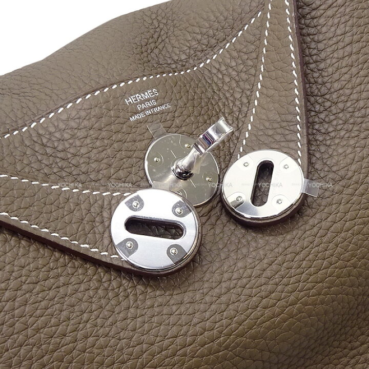 楽天市場】HERMES エルメス リンディ26 エトープ (エトゥープ 