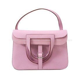 HERMES エルメス アルザン 25 モーヴシルベストル トリヨンクレマンス シルバー金具 ショルダーバッグ U刻印 新品(HERMES Halzan 25 Mauve sylvestre Taurillon Clemence Silver HW Shoulder bag[BRAND NEW][Authentic])【あす楽対応】#yochika