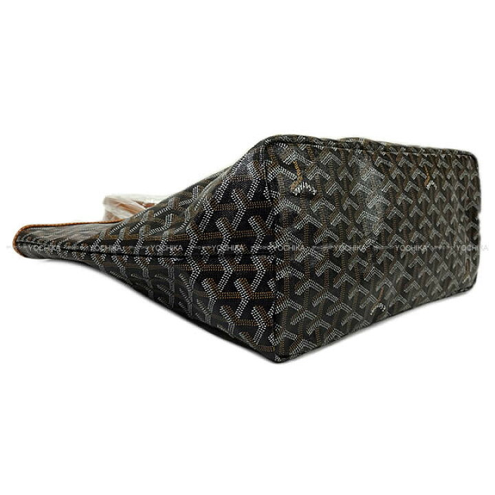 楽天市場】GOYARD ゴヤール サンルイ PM 黒 (ブラック)/ブラウン PVC 