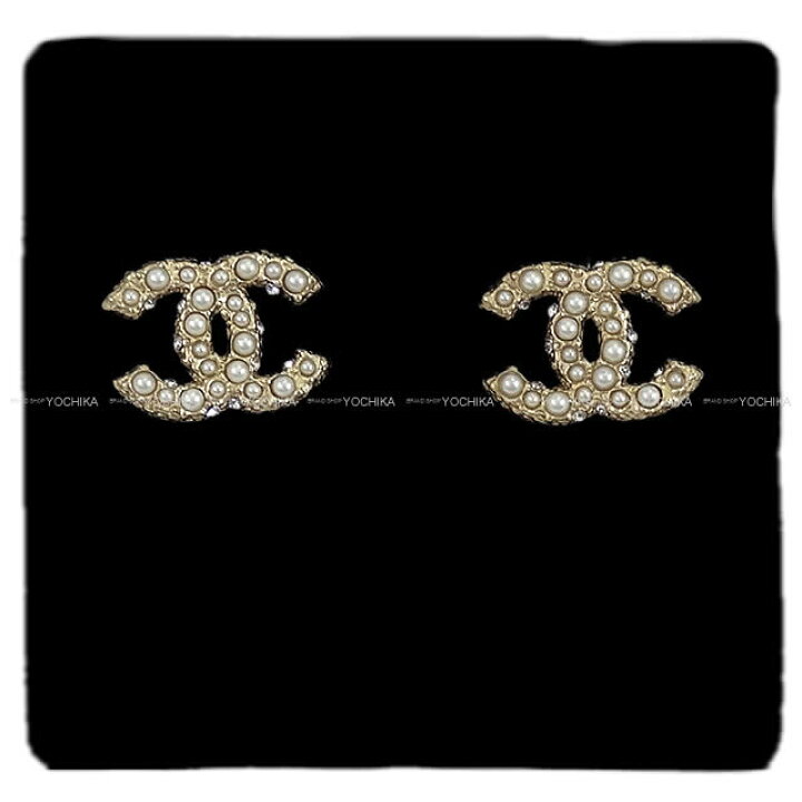 楽天市場】CHANEL シャネル ココマーク フェイクパール ゴールド金具  