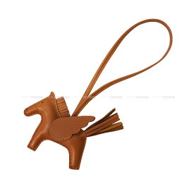 HERMES エルメス ロデオ ペガサス PM ソーゴールド ゴールド アニョーミロ(ラム)/スイフト バッグチャーム K刻印 新品(HERMES Rodeo Pegasus PM SO GOLD Gold Agneau Milo/Veau Swift bag charm[BRAND NEW][Authentic])