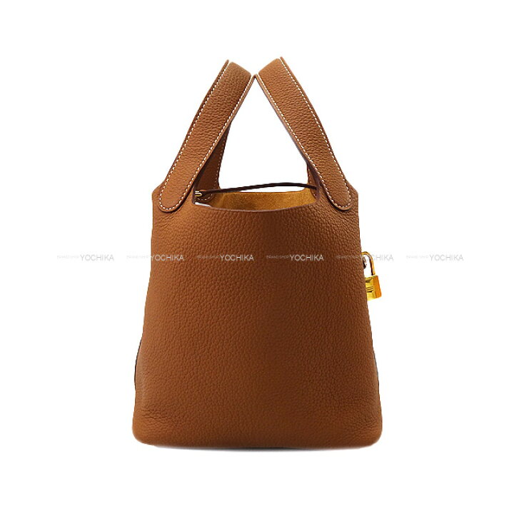 楽天市場】HERMES エルメス ピコタンロック 18 PM ゴールド トリヨン 