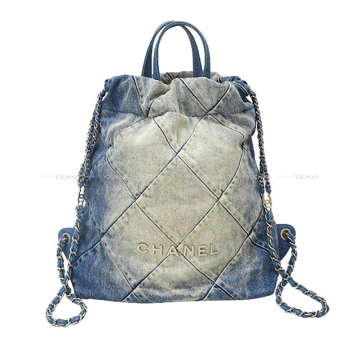 楽天市場】CHANEL シャネル22 マトラッセ メダルチャーム付 ホーボー 