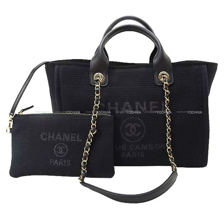 楽天市場】CHANEL シャネル ドーヴィル スモールショッピング 2way