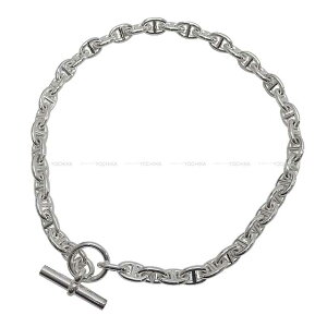 HERMES GX VF[k_N PM 43R} Vo[ Vo[925 (SV925 Ag925) lbNX Vi(HERMES Chaine D'ancre PM 43 links Silver Silver925 (SV925 Ag925) necklace[BRAND NEW][Authentic])