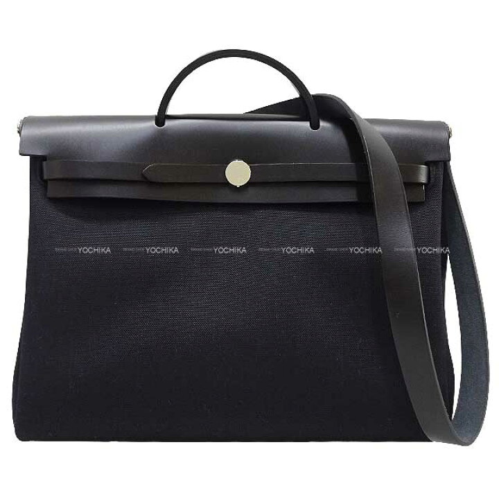 楽天市場】HERMES エルメス エールバッグ ジップ メッセンジャー 39 黒 