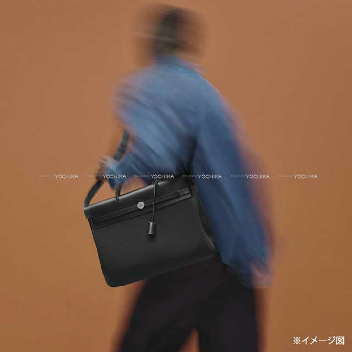 楽天市場】HERMES エルメス エールバッグ ジップ メッセンジャー 39 黒 