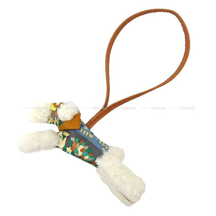楽天市場】HERMES エルメス バディ 犬 アロハ エクリュ/オレンジ 