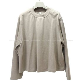 HERMES エルメス セリエパッチ付き スウェット #38 本体 綿51％/絹40％/ナイロン9％ セーター 新品未使用(HERMES Sweatshirt with Serie patch #38 51% cotton/40% silk/9% nylon Sweater[EXCELLENT][Authentic])【あす楽対応】#yochika