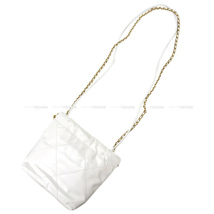 楽天市場】CHANEL シャネル 22 ミニマトラッセ メダルチャーム付  