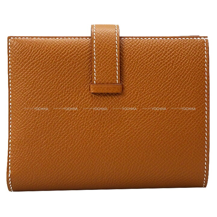 楽天市場】HERMES エルメス ベアンコンパクト ゴールド エプソン 