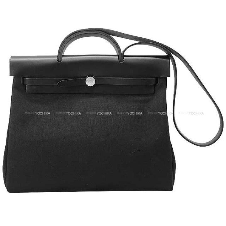 楽天市場】HERMES エルメス エールバッグジップ 39 ルトゥルネ 黒 