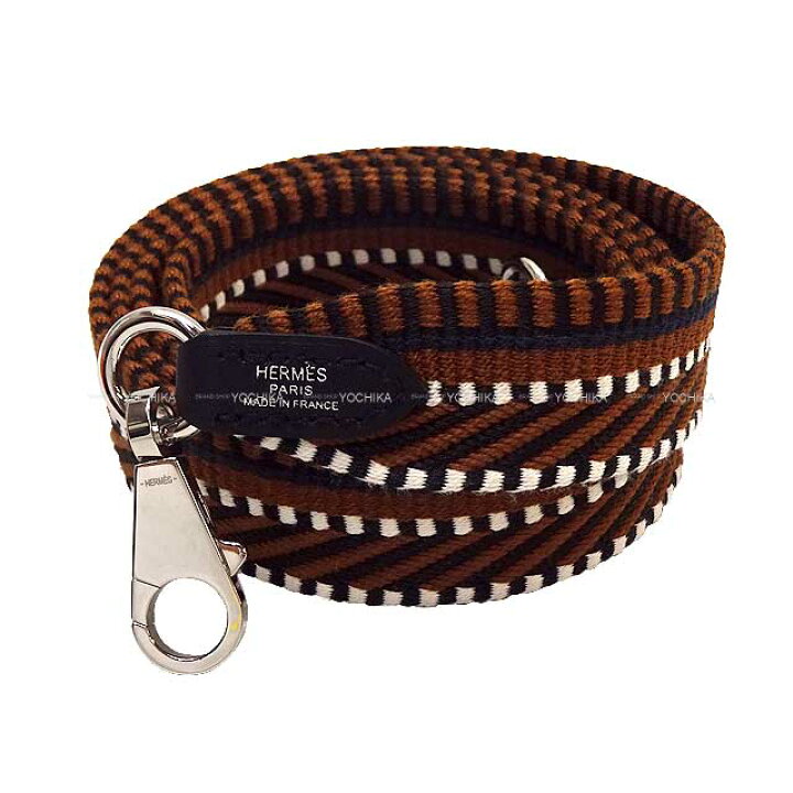 楽天市場】HERMES エルメス バンドリエール 25mm 105cm サングル 