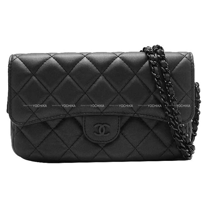 楽天市場】CHANEL シャネル フラップ フォンケース チェーンウォレット 