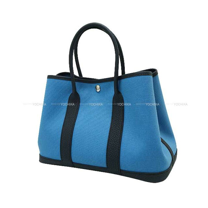 楽天市場】HERMES エルメス ガーデンパーティ 30 TPM ブルージーン
