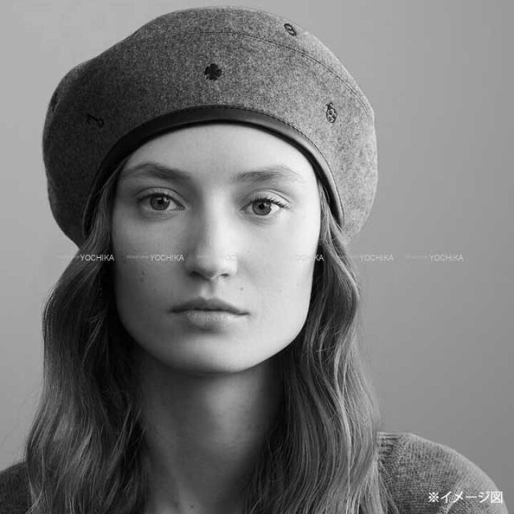 楽天市場】2021年 秋冬 HERMES エルメス 帽子 ベレー帽 サントノーレ 