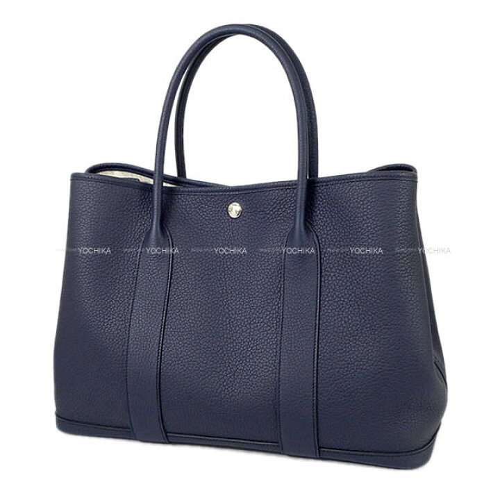 楽天市場】HERMES エルメス ガーデンパーティ 36 PM ブルーインディゴ  