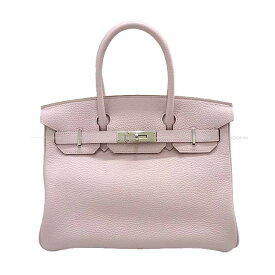 HERMES エルメス バーキン30 モーヴペール トリヨンクレマンス シルバー金具 ハンドバッグ B刻印 新品(HERMES Birkin30 Mauve Pale Taurillon Clemence Silver HW Handbag[BRAND NEW][Authentic])【あす楽対応】#yochika