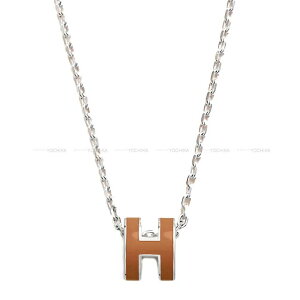 HERMES GX ~j |bvAbV j[S[h Vo[v[ebh lbNX Vi(HERMES Mini Pop H New Gold Silver Plated necklace[BRAND NEW][Authentic]) #yochika