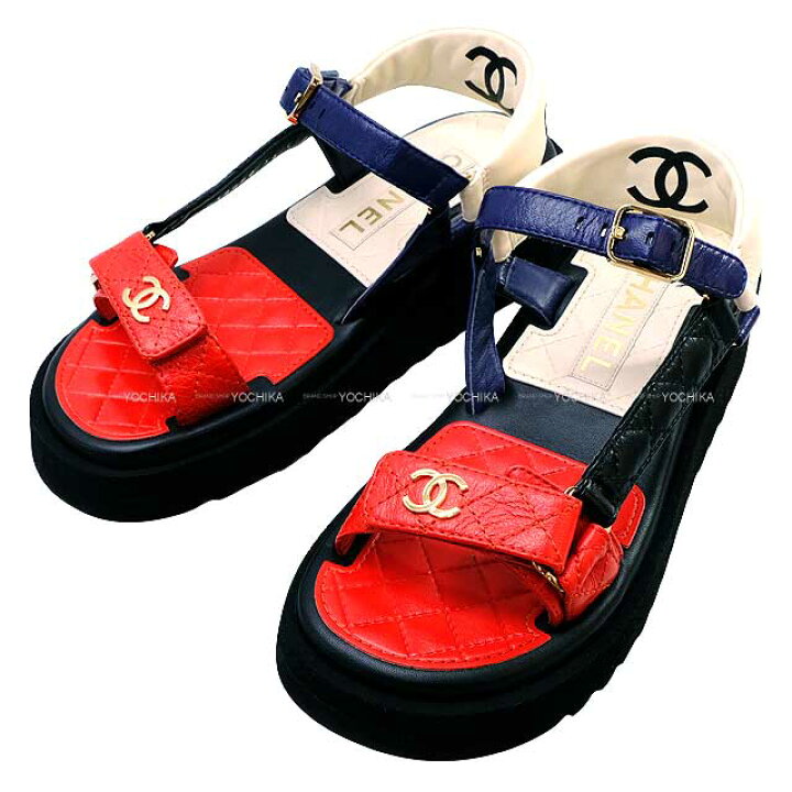 楽天市場】CHANEL シャネル スポーツ ロゴ＆ココマーク マトラッセ 赤 