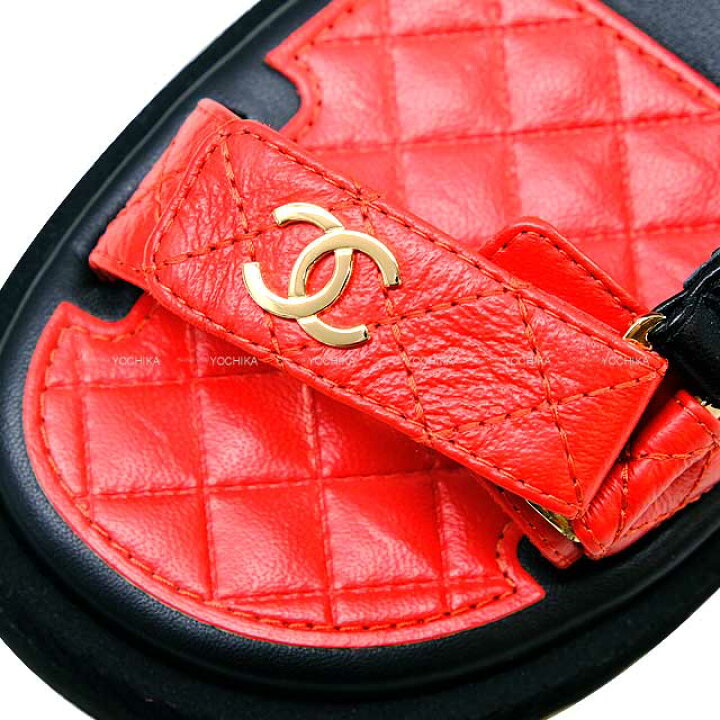 楽天市場】CHANEL シャネル スポーツ ロゴ＆ココマーク マトラッセ 赤 