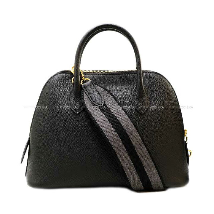 楽天市場】HERMES エルメス ボリード1923 25 サングル ウーリー 黒 