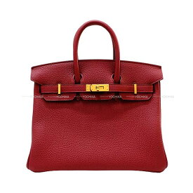 HERMES エルメス バーキン25 ルージュグレナ トゴ ゴールド金具 ハンドバッグ B刻印 新品(HERMES Birkin25 Rouge Grenade Veau Togo Gold HW Handbag[BRAND NEW][Authentic])【あす楽対応】#yochika