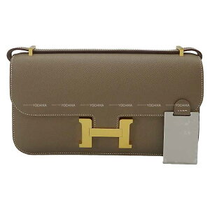 HERMES GX RX^X G ~[ Gg[v (GgD[v) Gv\ S[h V_[obO K Vi(HERMES Constance Elan Miroir Etoupe Veau Epsom Gold HW Shoulder bag[BRAND NEW][Authentic