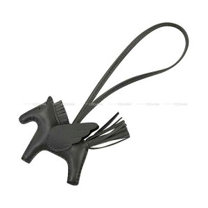 HERMES GX fI yKTX PM \[Ah[Y Ah[Y Aj[~() obO`[ W Vi(HERMES Rodeo Pegasus PM So Ardoise Ardoise Agneau Milo bag charm[BRAND NEW][Authentic])