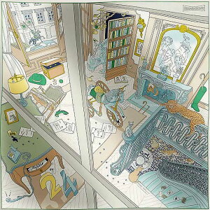 2024Nt HERMES GX J90 24Ԓñ~Xe[ Oy/F[/CG[ VN100 XJ[t Vi(2024SS HERMES Carre 90 MYSTRE AU 24 Gris Perle/Vert/Yellow Silk100% scarf[BRAND NEW][Authentic])