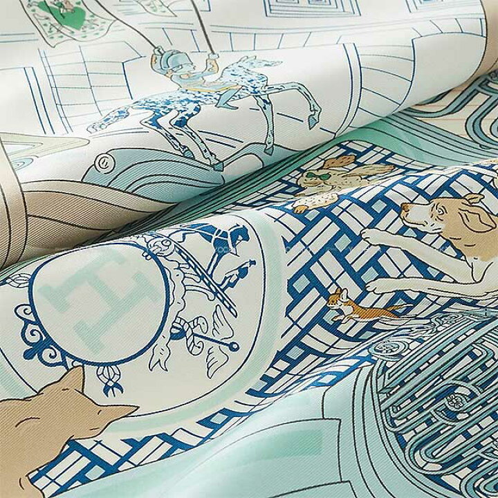 楽天市場】2024年 春夏 HERMES エルメス カレ90 24番地のミステリー 