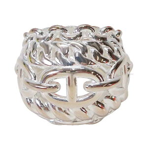 HERMES GX VF[k_N }``F[ TGM Vo[ Vo[925 (SV925 Ag925) 12 (#52) OEw Vi(HERMES Chaine D'ancre Multichain TGM Silver Silver925 (SV925 Ag925) #52 ring[BRAND NEW][Authentic])