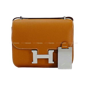 HERMES �G�����X �R���X�^���X3 �~�j 18 �~�����[�� �S�[���h �G�v�\�� �V���o�[���� �V�����_�[�o�b�O K���� �V�i(HERMES Constance 3 18 Miroir Gold Veau Epsom Silver HW Shoulder bag[BRAND NEW][Authentic])