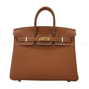 HERMES �G�����X �o�[�L��25 �S�[���h �g�S �S�[���h���� �n���h�o�b�O G���� ���V�i(HERMES Birkin25 Gold Veau Togo Gold HW Handbag[ALMOST NEW][Authentic])