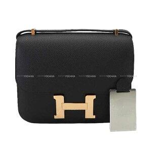 HERMES GX RX^X3 ~j 18 ~[  (ubN) Gv\ [YS[h V_[obO W Vi(HERMES Constance 3 18 Miroir Noir (Black) Veau Epsom Rose Gold HW Shoulder bag[BRAND NEW][