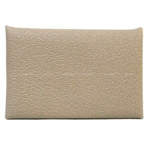 HERMES �G�����X �J�����B �g�D���e�B�[���O���[ (�O���g�D���g�D���[��) �V�F�[�u���~�]�� �V���o�[���� �J�[�h�P�[�X W���� �V�i(HERMES Calvi Gris Tourterelle Chevre Mysore Silver HW card holder[BRAND NEW][Auth