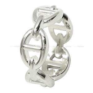 HERMES GX VF[k_N AVFl PM Vo[ Vo[925 (SV925 Ag925) 11 (#51) OEw Vi(HERMES Chaine D'ancre Enchainee PM Silver Silver925 (SV925 Ag925) #51 ring[BRAND NEW][Authentic])