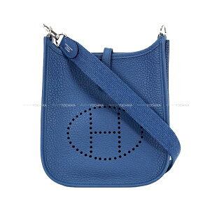 HERMES GX G(Gu) 16 TPM u[^C gN}X Vo[ V_[obO K Vi(HERMES Evelyne 16 TPM Blue Tie Taurillon Clemence Silver HW Shoulder bag[BRAND NEW][Authentic])
