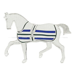HERMES GX 70 V@ N[x`[ Vo[/u[TtB[/F[ Vo[v[ebh Vo[ XJ[tO Vi(HERMES 70 Cheval Couverture Silver/Bleu Saphir//Vert Silver Pl
